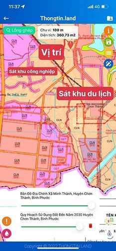 Hình ảnh 1 Lô góc đẹp Minh Thành - Bình Phước – 359m – 1tỷ 650