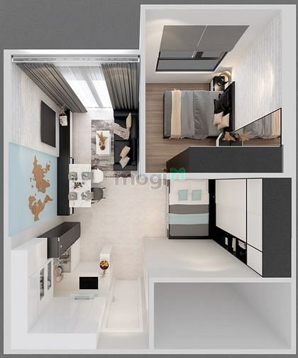 Hình ảnh Cho thuê 1PN+ Vinhomes Grand Park Quận 9 - Hình Giá Thật