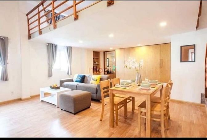 Hình ảnh Căn duplex gác - 1pn sau H3 BuildingBến Vân Đồn