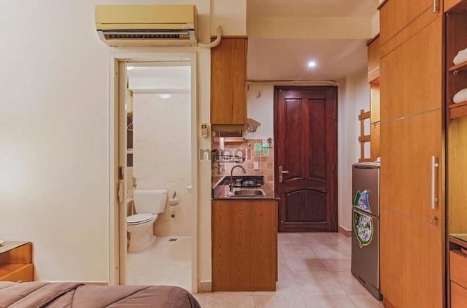 Hình ảnh Cho thuê 21Phòng hẻm 8A Thái Văn Lung, Q1 - 8tầng full nội thất 145tr