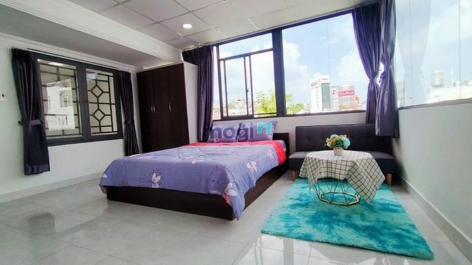 Hình ảnh Studio ban công full nội thất gần Hồng Bàng, UEF, Hutech