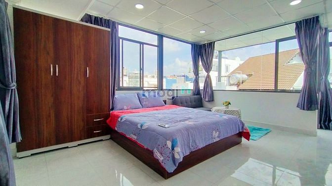 Hình ảnh Studio ban công full nội thất gần Hồng Bàng, UEF, Hutech