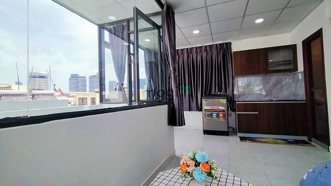 Hình ảnh Studio ban công full nội thất gần Hồng Bàng, UEF, Hutech