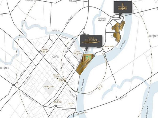 Hình ảnh Cập nhật giá thuê mới nhất tại Vinhomes Golden River quận 1