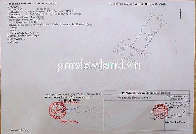 Hình ảnh Bán nhà đất đường Số 12, Trần Não, Q2, 303m2 đất sổ hồng, vị trí đẹp