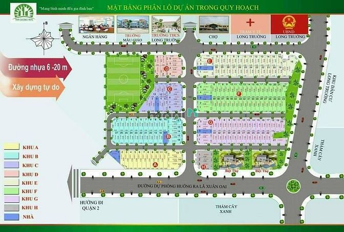 Hình ảnh Bán đất đường 6, long trường, Quận 9.  54m2 thổ cư giá chỉ 2ty650