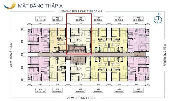 Hình ảnh Bán CHCC Lux City 2PN 2WC, MT Huỳnh Tấn Phát, cách PMH chỉ 5 phút