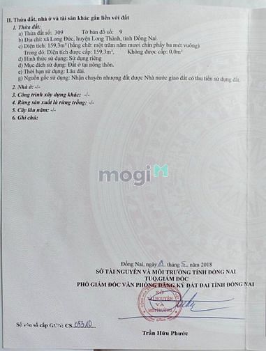 Hình ảnh Long Đức Long Thành 159m2 full Thổ