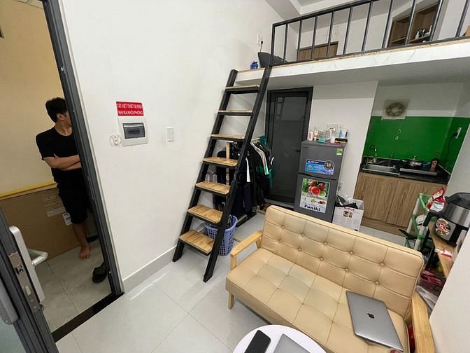 Hình ảnh Duplex full nội thất, có thang máy, hầm xe, bảo vệ