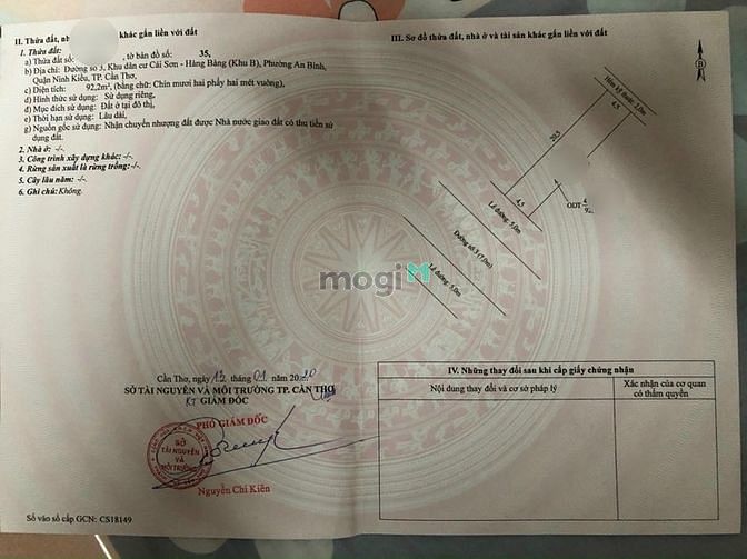 Hình ảnh Bán nền trục chính đ.số 3 - KDC Hồng phát - p.An bình giá 5.5 tỷ
