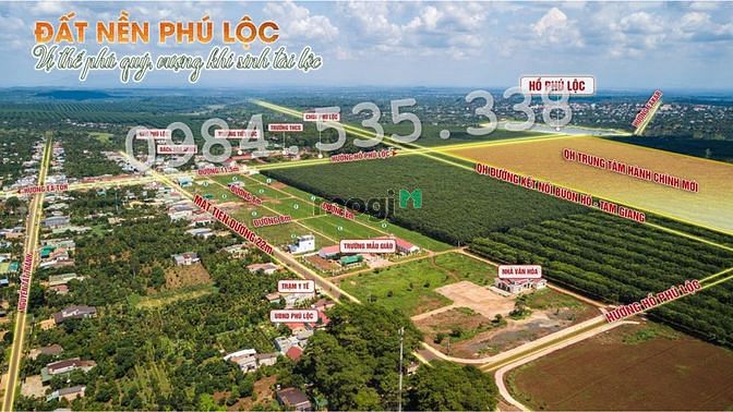 Hình ảnh KDC Phú Lộc Đăk Lak 3 lô G5,6,7 chỉ 900tr/132m2