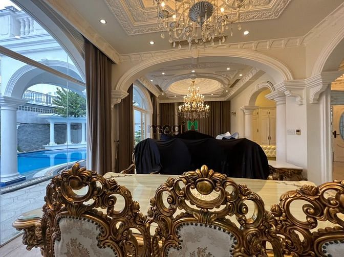 Hình ảnh Cần cho thuê biệt thư KDC Vạn Phát Hưng - 600m2, hồ bơi , 80tr/tháng