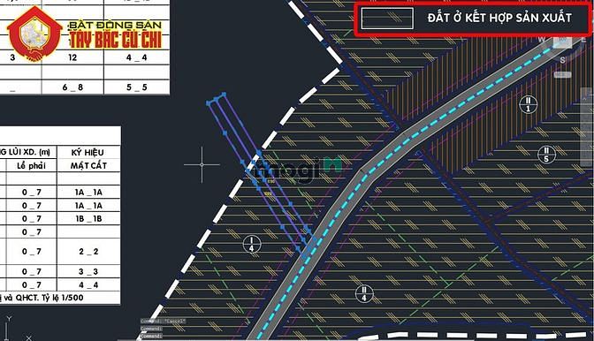 Hình ảnh Đất 2 mặt tiền đường Tỉnh Lộ 7 - 3365m2 - 21x173 - 1602m2 - xã Thái Mỹ