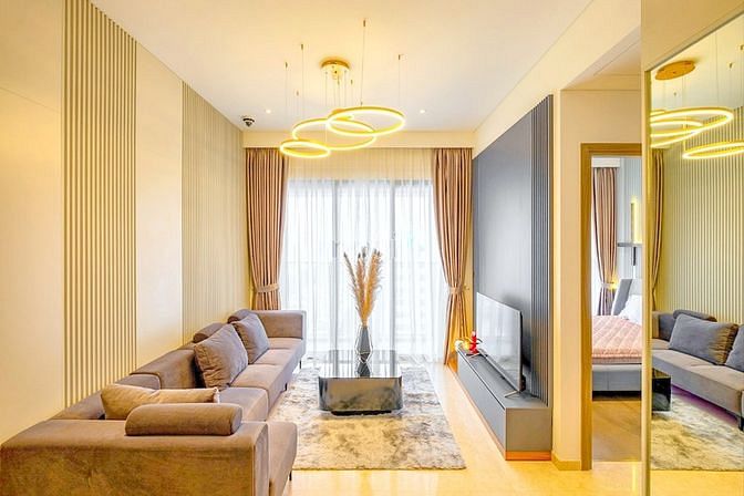 Hình ảnh Cho thuê chung cư quận 1 - The Marq - 2PN - Full NT hịn 73m2 2300 USD