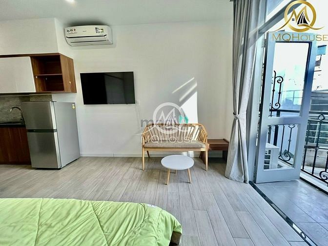 Hình ảnh Căn Hộ Studio Balcony Rộng Thoáng Full Nội Thất Gần Landmark 81 BT