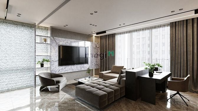 Hình ảnh Thuê 4PN The Marq thang máy riêng - 5200 USD - tầng cao 146m2