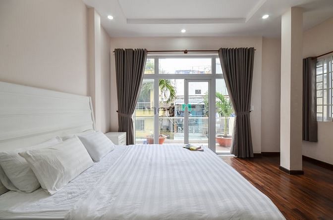 Hình ảnh CHDV 1PN Balcon Siêu Thoáng Full Nội Thất Ngay Bờ Kè Hoàng Sa Q1