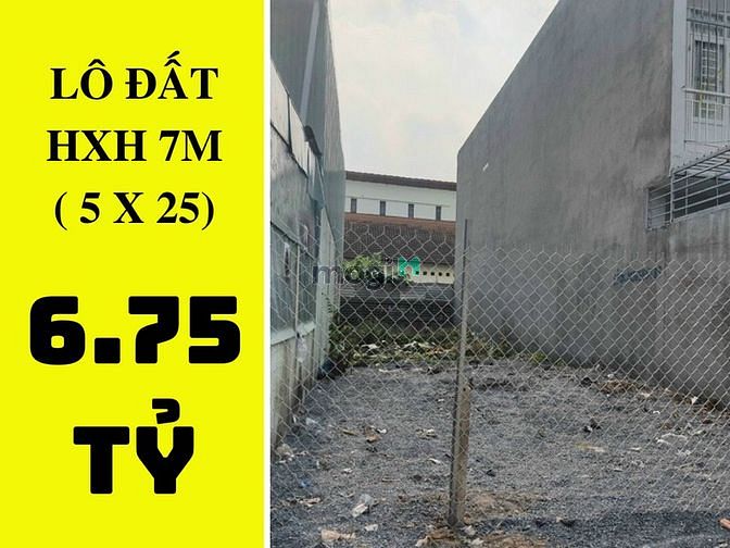 Hình ảnh ✅ Lô đất HXH 7m Linh Đông TP Thủ Đức  - 5 x 25 -  chỉ 6.75 tỷ
