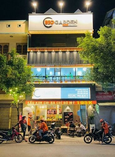 Hình ảnh Cà phê sân vườn - Siêu thị Phan đăng lưu 12x25m Giá 150 triệu