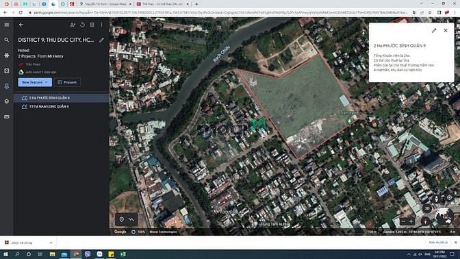 Hình ảnh Chính chủ cho thuê Đất làm Khu thể Thao Tại Phước Long B, Quận 9