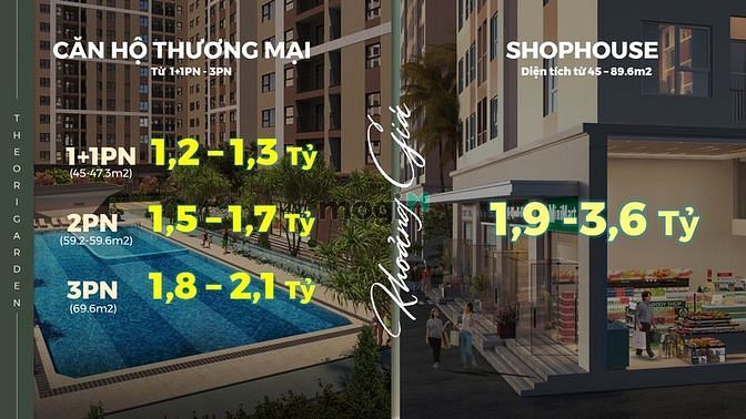 Hình ảnh Nhận đặt chỗ Trang Chủ MB66.COM / Đăng Ký Tặng 66K The Ori Garden tầng 21 view biển chỉ cần 360 triệu