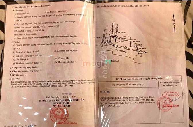 Hình ảnh Bán nhà hẻm 123// Phan Anh P.Bình Trị Đông Bình Tân hẻm xe hơi