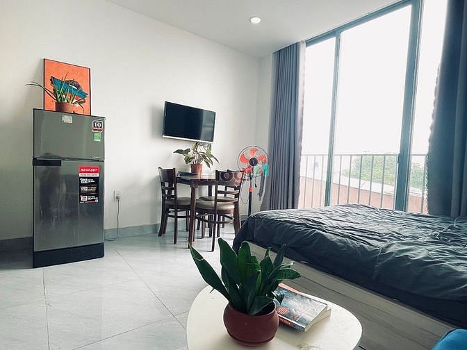 Hình ảnh Phòng Banconl Siêu Đẹp full nội thất