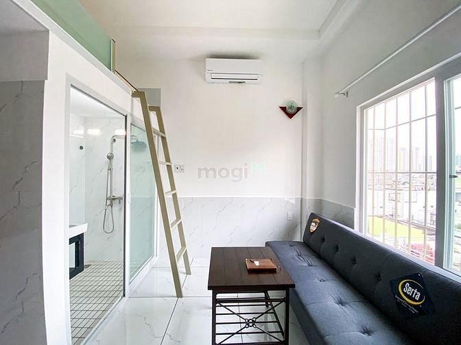 Hình ảnh Mb6623 nạp rút nhanh chóng studio , Gác lửng có cửa sổ lớn thoáng ️CẠNH VÕ VĂN KIỆT Quận8