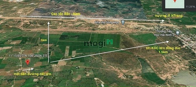Hình ảnh Cần bán lô đất 5768m2 Hải Ninh - Bắc Bình, cách cao tốc 1,3km gần dân