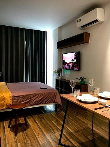 Hình ảnh Studio ban công siêu xịn tại quận 10 với phong cách thanh lịch
