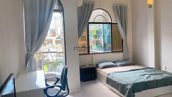 Hình ảnh CHDV view siêu đẹp, phong cách vintage, có ban công, full nội thất