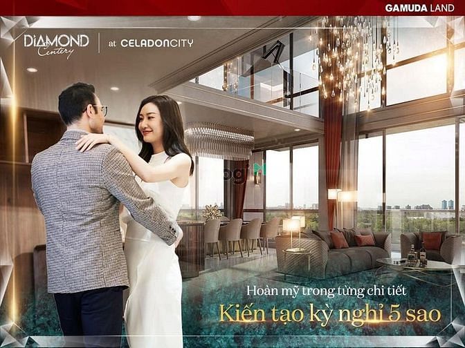 Hình ảnh 3PN Diamond Centery , du lịch 5* ngay tại TT Quận Tân Phú Celadon City