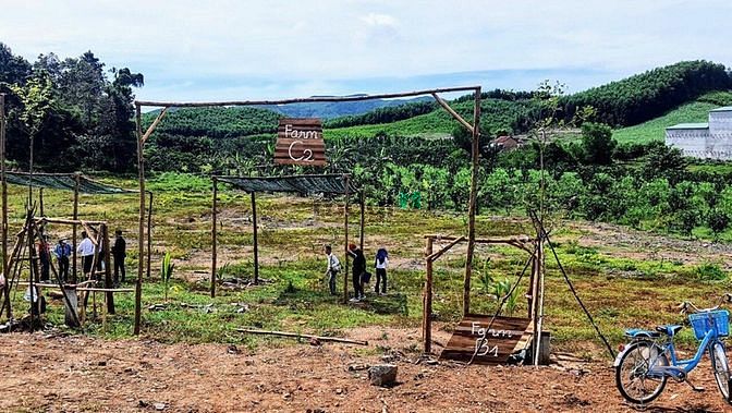 Hình ảnh ngang 8m,dài 76m,tc 286m2 đường 7m quy hoạch 42