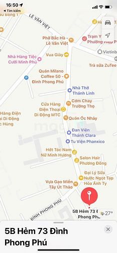 Hình ảnh Bán 82m2 thổ cư mặt tiền hẻm 73 đường đình phong phú, TNP B giá 5 tỷ