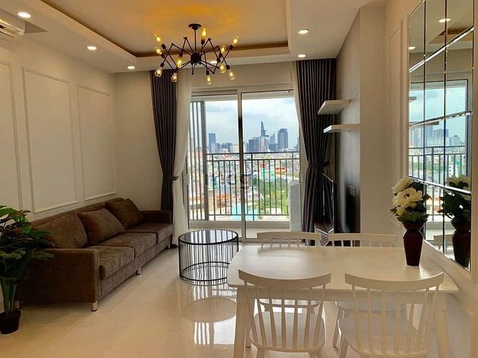 Hình ảnh Cho thuê Rivergate 40m2 1Pn riêng full NT giá 13tr
