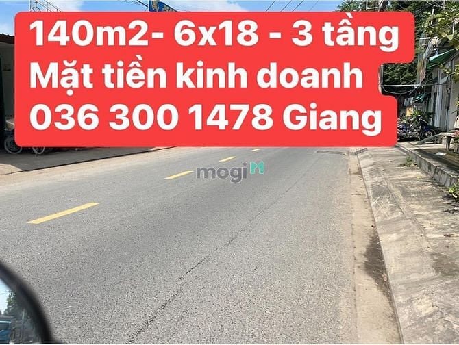 Hình ảnh 140m2 - 6x18 - mặt tiền có vỉa hè - linh đông