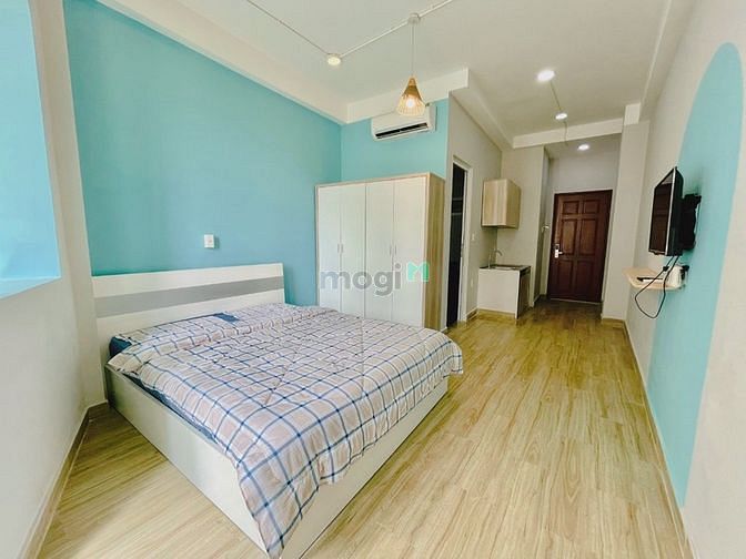 Hình ảnh Studio tone xanh pastel_Ngay chợ Thị Nghè
