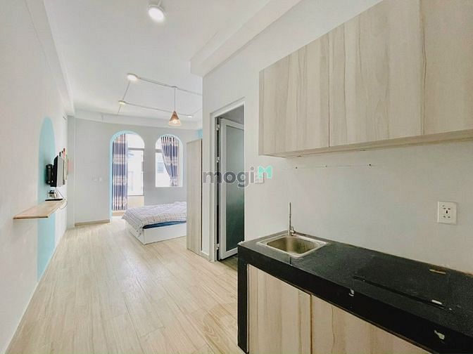 Hình ảnh Studio tone xanh pastel_Ngay chợ Thị Nghè