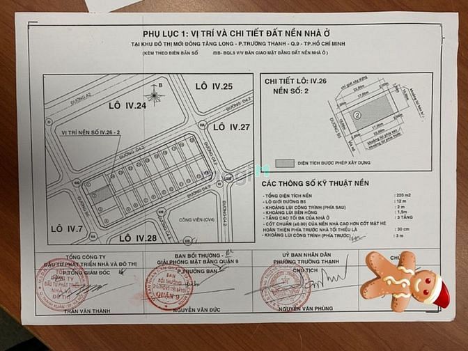 Hình ảnh Định cư nước ngoài nên cần bán lô đất nền IV.26-2