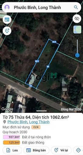 Hình ảnh Bán đất mặt tiền đường Tô Nguyệt Đinh phước bình long thành