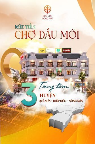 Hình ảnh Đất phố chợ Đông phú Quế Sơn Sổ hồng từng lô diện tích 145m2, 14tr/m2
