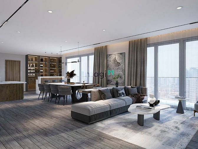 Hình ảnh Cho thuê Penhoese Hưng Phúc Premier 178m2, 3PN, 3 view, nội thất XỊN