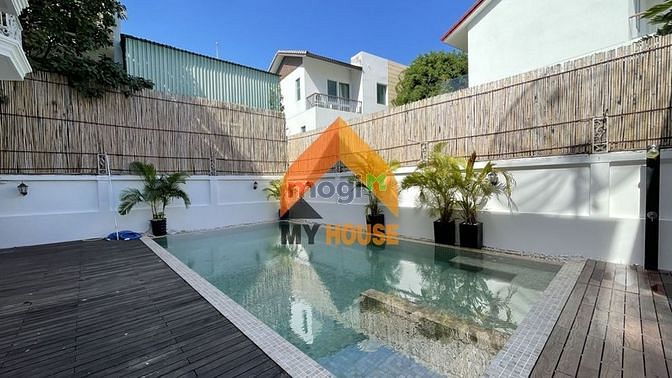 Hình ảnh Villa An Phú 400m2 hồ bơi 4500$ style cổ điển