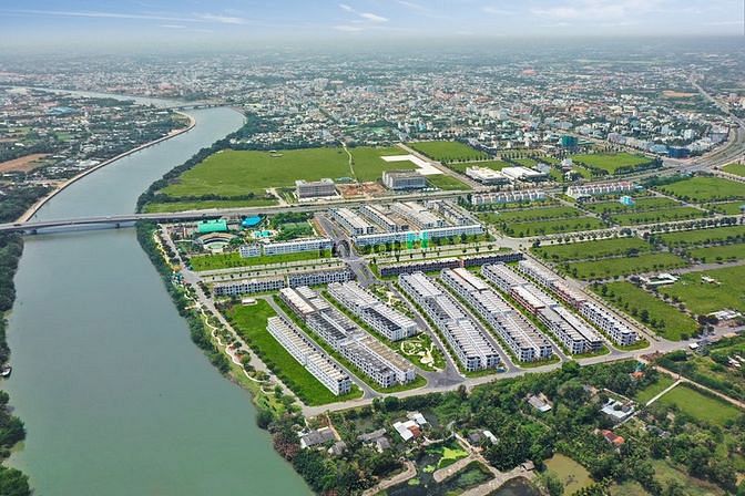 Hình ảnh Dãy nhà phố Trần Anh La Villa Long An