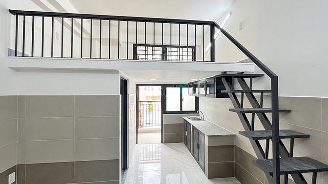 Hình ảnh Cho Thuê Căn Hộ dịch vụ gác lửng ngay lotte Gò Vấp