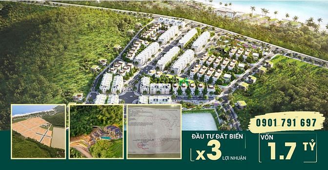 Hình ảnh Tìm đâu ra lô đất 160m2, ngay quốc lộ 1A, sát bãi tắm mà giá chỉ 1ty7