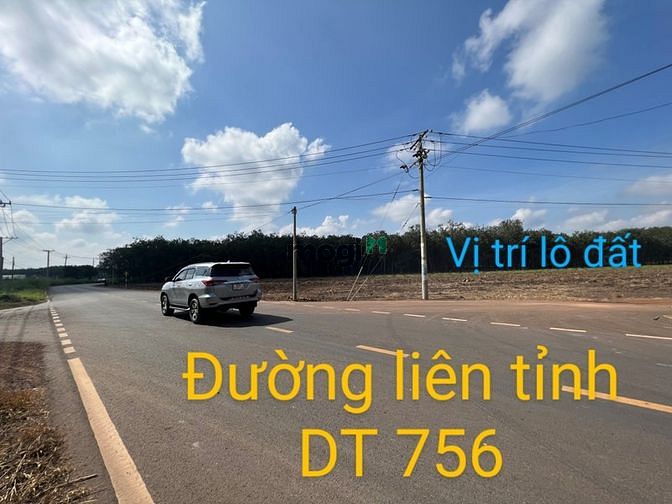 Hình ảnh đất nền sổ sẵn mặt tiền đường liên tỉnh DT756
