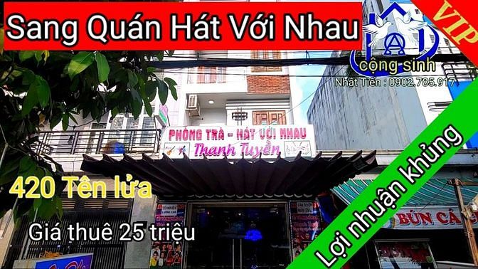 Hình ảnh Cần sang Quán CaFe hát với nhau Mặt Tiền Tên Lửa