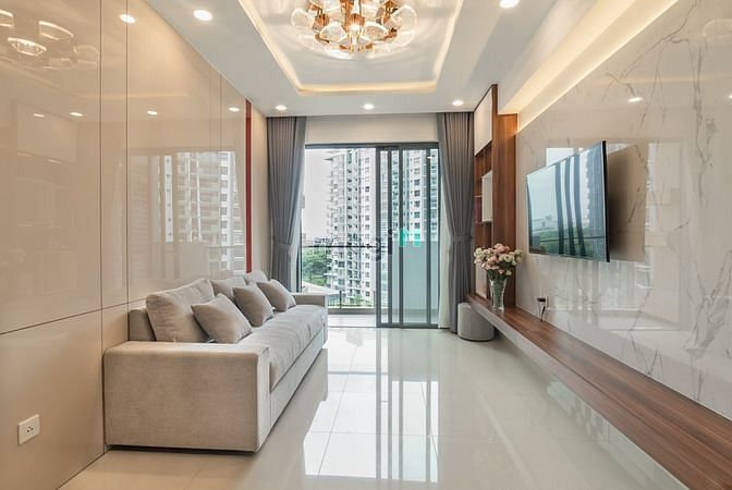 Hình ảnh Cho thuê CH Emerald ,2pn 2vs ,view hồ bơi. Nội thất full ,vào ở ngay.
