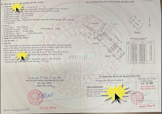Hình ảnh Cần bán đất gấp khu vực GÒ VẤP 60m² cách ĐH VĂN LANG 500m đi xem máy